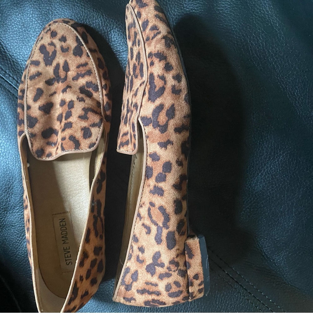 Steve Madden Leopard Print Women's Loafers